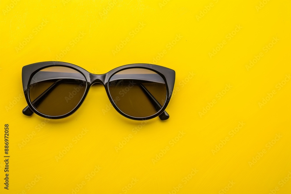 Peach-colored retro sunglasses. Beautiful simple AI generated image in 4K, unique. Peach-colored retro sunglasses. Beautiful simple AI generated image in 4K, unique.