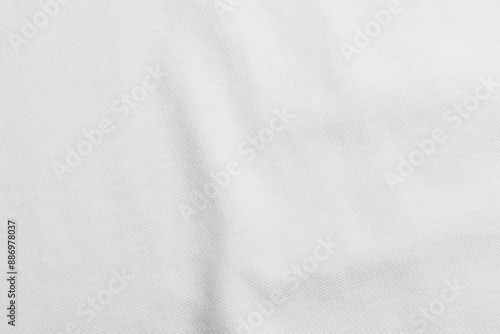 Wallpaper Mural White wrinkled fabric cloth detailed textures. Abstract background Torontodigital.ca
