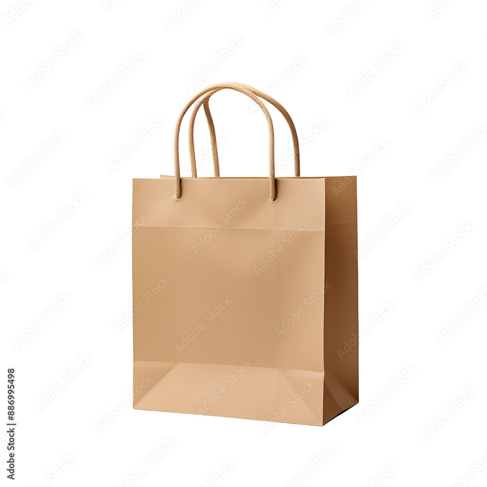 recycle brown paper texture bag mockup png isolate on transparent background recycle brown paper texture bag mockup png isolate on transparent background