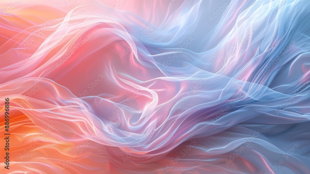 Abstract flowing lines in pastel gradient descripcian an ethereal abstract image featuring a harmonious blend of flowing lines and curves set against a pastel gradient background Abstract flowing lines in pastel gradient descripcian an ethereal abstract image featuring a harmonious blend of flowing lines and curves set against a pastel gradient background