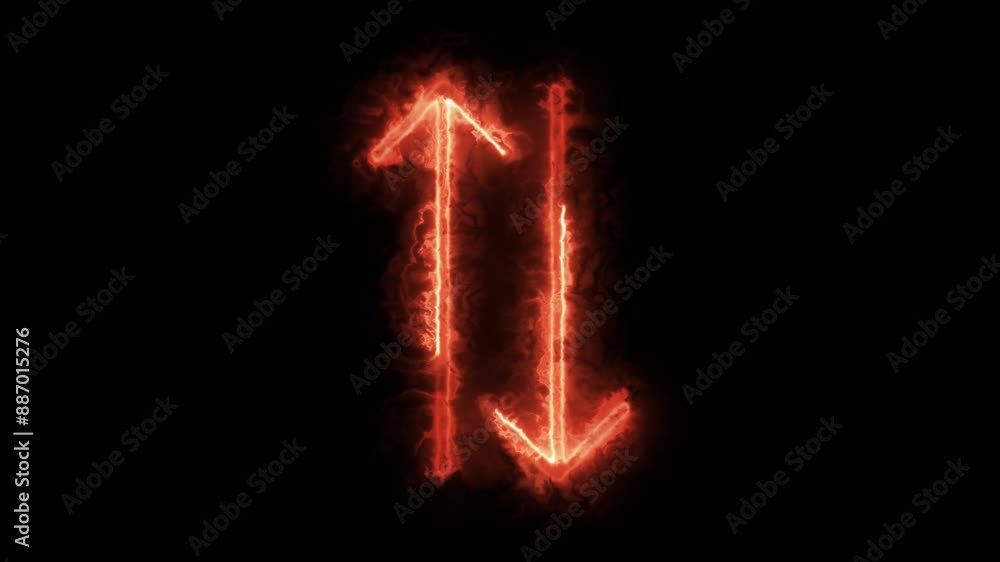 Animated Dual Neon Arrows Pointing in Opposite Directions | Glowing Animated Directional Icons. Animated Dual Neon Arrows Pointing in Opposite Directions | Glowing Animated Directional Icons.