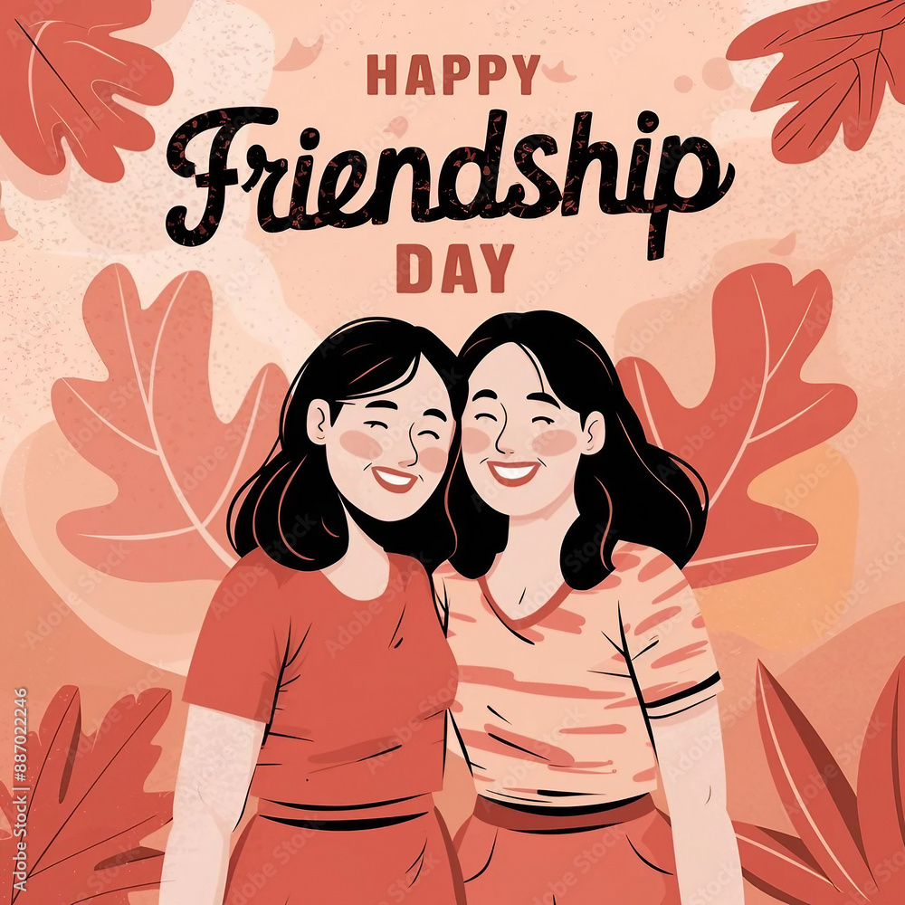 Happy friendship Day Greeting card Happy friendship Day Greeting card