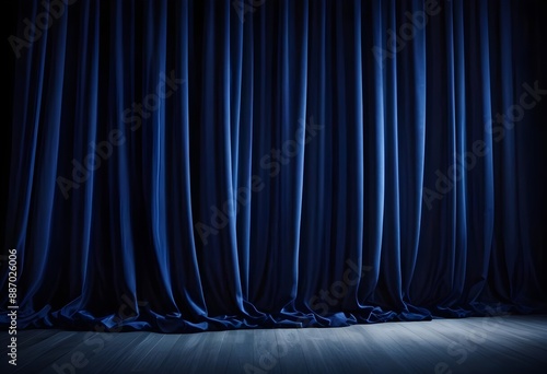 Dark velvet curtains theater background screen, wallpapre, texture, set, sample