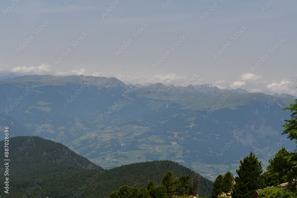 Obraz premium Schöne Landschaft auf dem Raschötz in Südtirol 