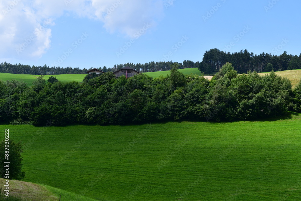 Schöne Landschaft bei Kastelruth in Südtirol Schöne Landschaft bei Kastelruth in Südtirol