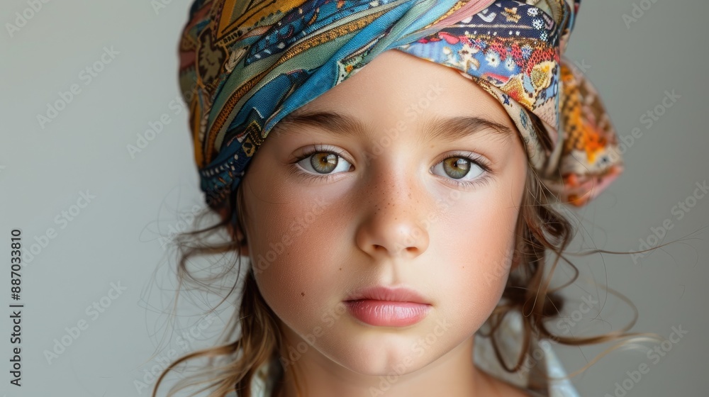 Fototapeta premium Kid s headwear