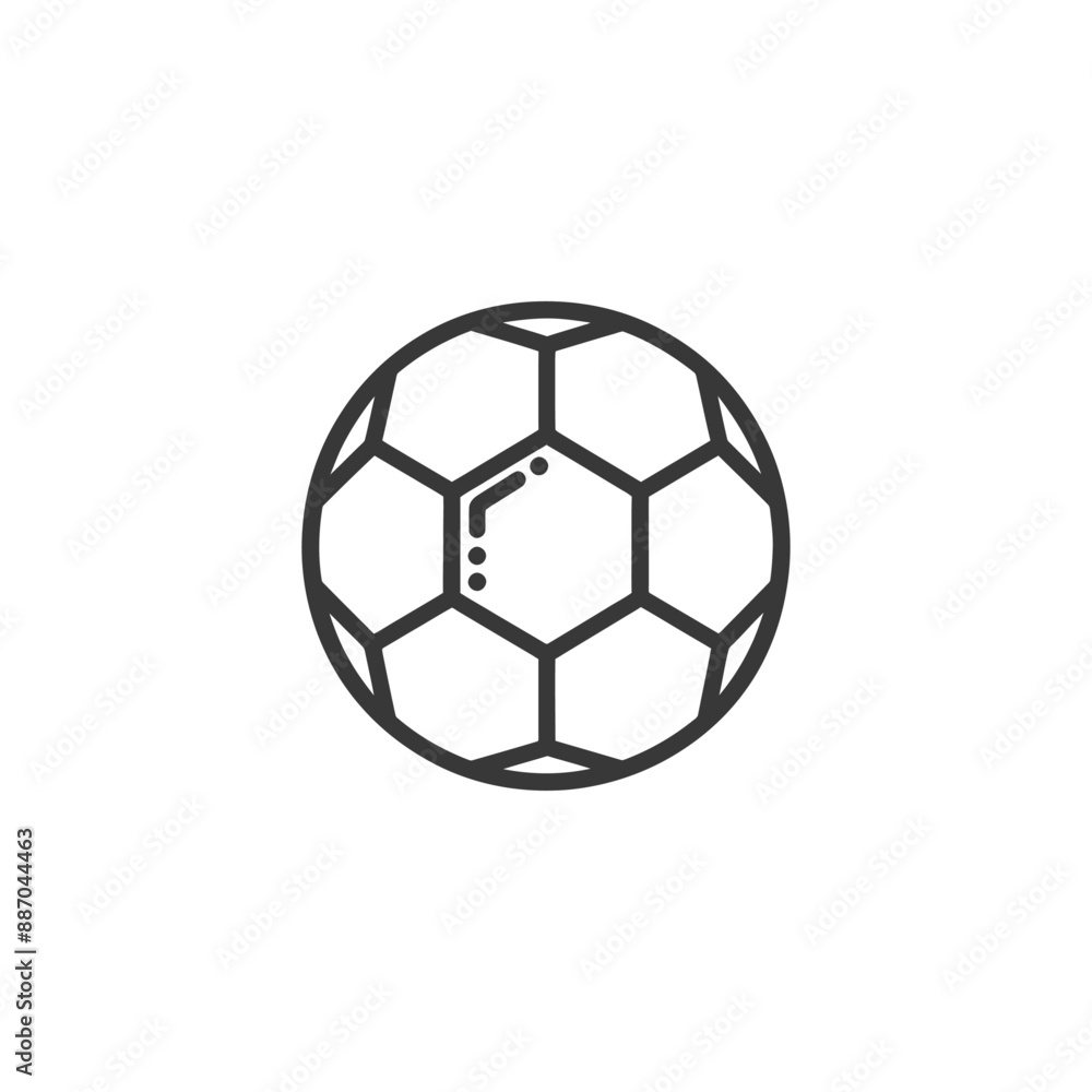 football minimalist line art icon logo symbol football minimalist line art icon logo symbol