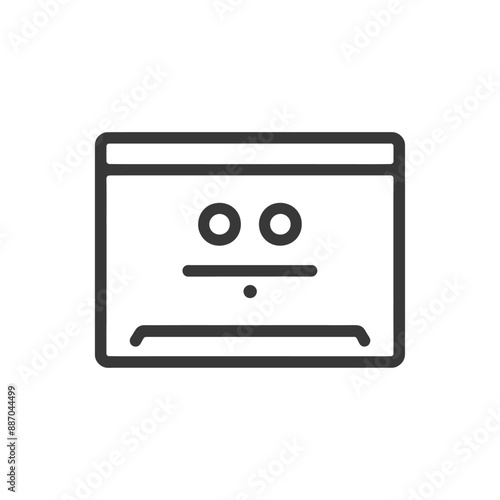forum minimalist line art icon logo symbol