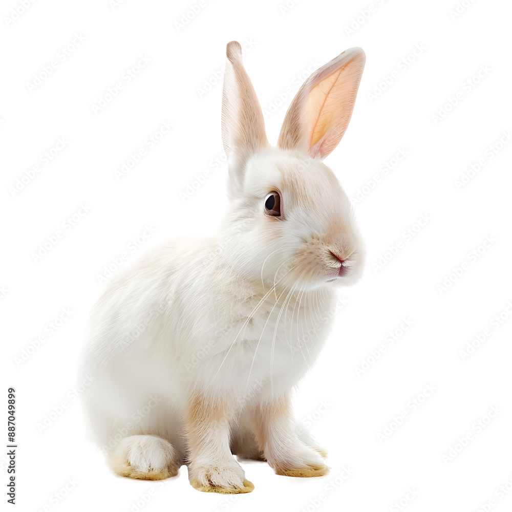 white rabbit isolated png transparent background white rabbit isolated png transparent background