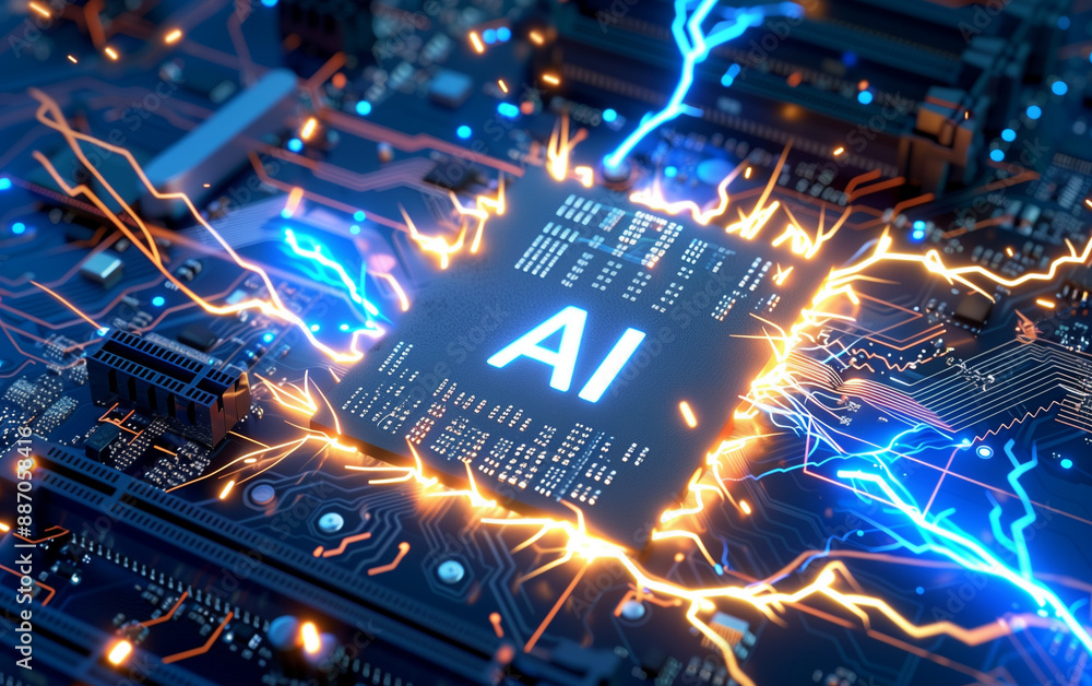 Fusion of AI and advanced 3D rendering technology: Futuristic visuals ...