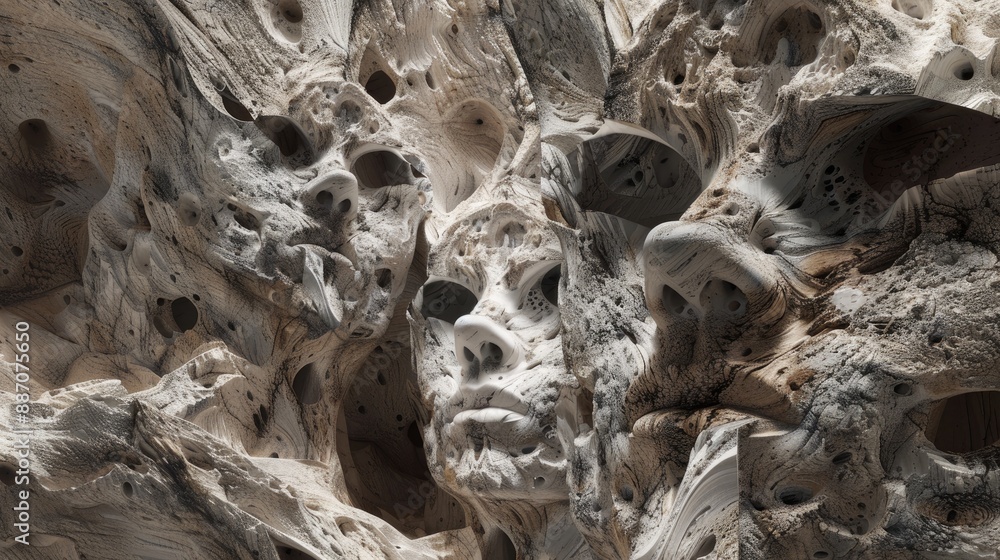 Form Dreams series Image of natural media rendering of subdivided forms on the subject of creativity imagination art and design Form Dreams series Image of natural media rendering of subdivided forms on the subject of creativity imagination art and design
