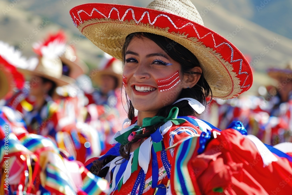 Φωτογραφία Joyful celebration: happy fiestas patrias Chile, marking country's independence