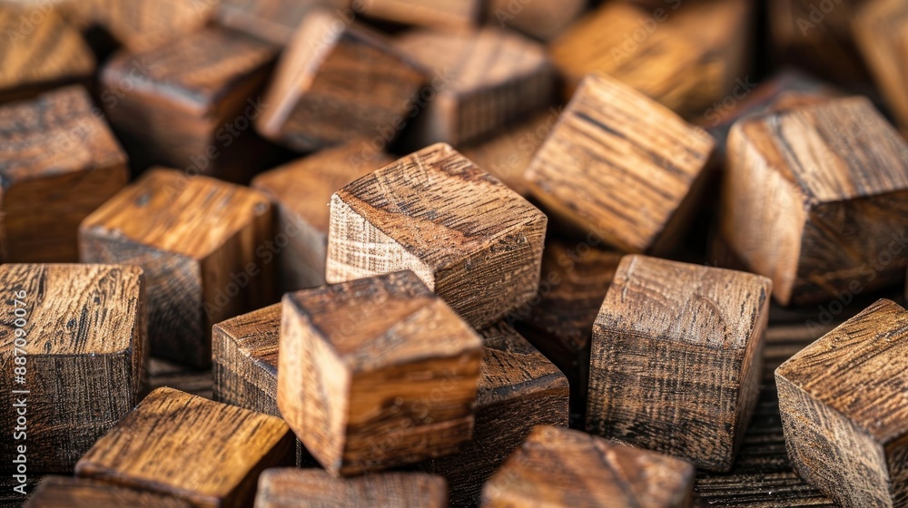 Wooden blocks for text insertion and conceptual use Wooden blocks for text insertion and conceptual use