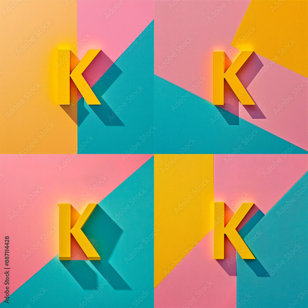Pack x 4, Colorful Cardstock Letters: Varied Fonts and Pastel Colors for the Complete Alphabet and Additional Symbols, A B C D E F G H I J K M N L LL O P Q R S T U V W X Y Z ? Pack x 4, Colorful Cardstock Letters: Varied Fonts and Pastel Colors for the Complete Alphabet and Additional Symbols, A B C D E F G H I J K M N L LL O P Q R S T U V W X Y Z ?