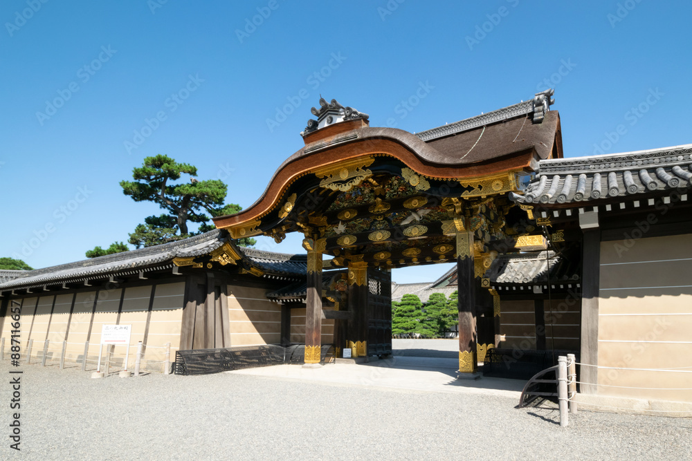 Fototapeta premium 二条城 唐門