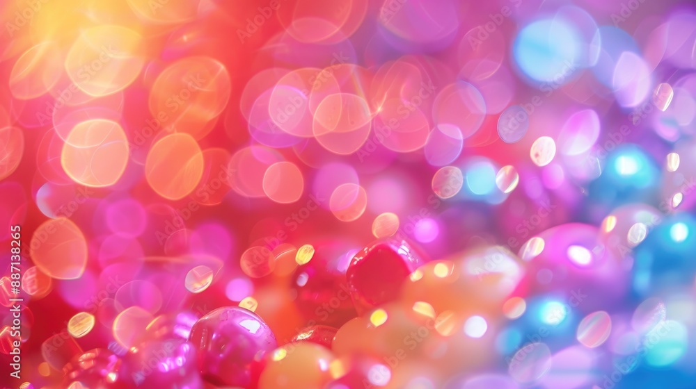Abstract Elegant Candy Bar Bokeh Background Abstract Elegant Candy Bar Bokeh Background