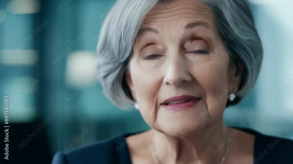 An interview with a silverhaired CEO as she discusses the importance of diversity and innovation in the workplace. An interview with a silverhaired CEO as she discusses the importance of diversity and innovation in the workplace.