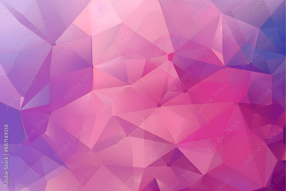 Obraz premium abstract background in blue-pink colors. geometric background with gradient. shiny texture