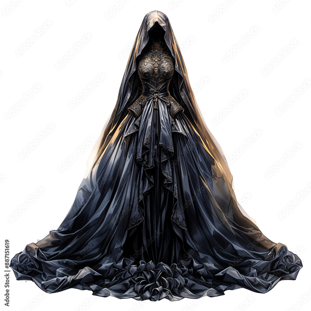 Black wedding dress Black wedding dress