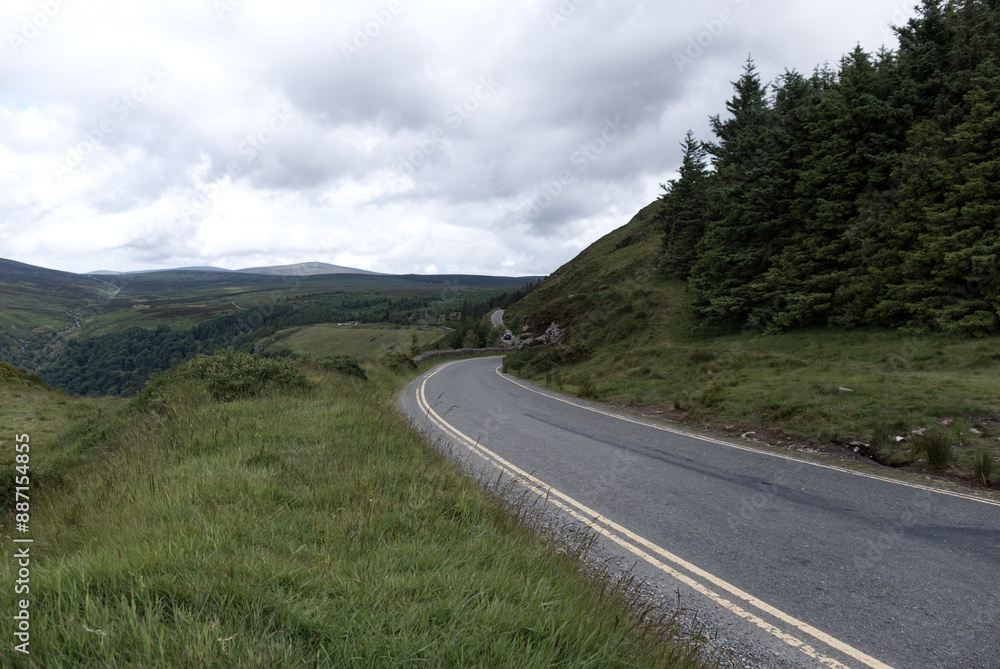 Ireland - Sally Gap Road Ireland - Sally Gap Road