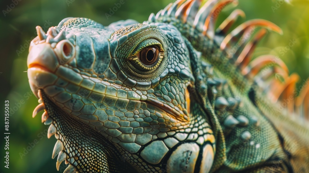 An exquisite image capturing the beauty of a reptile in its natural habitat. An exquisite image capturing the beauty of a reptile in its natural habitat.