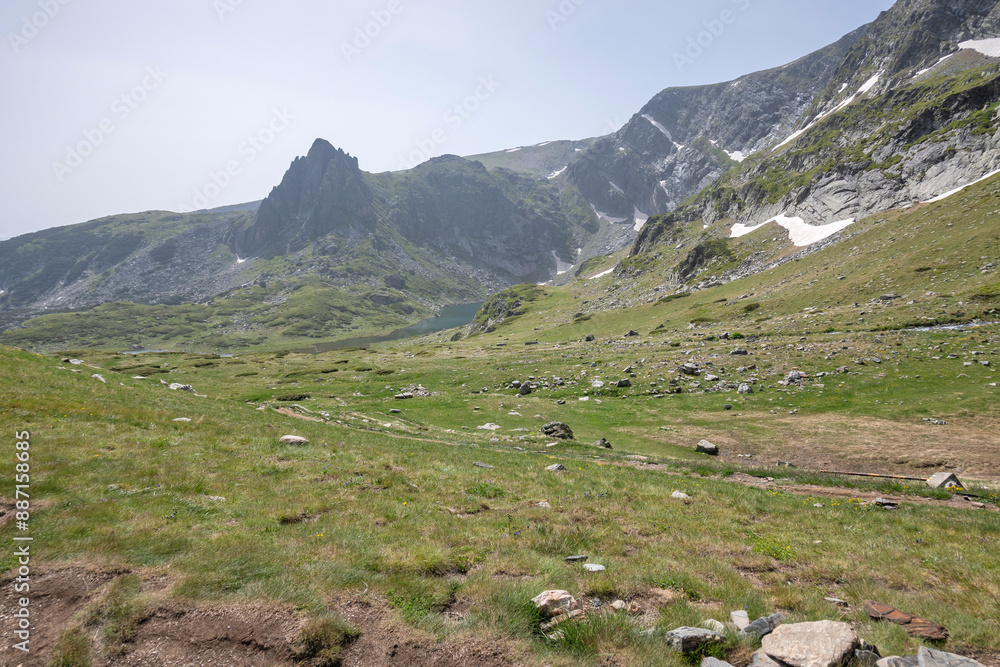 Rila Mountain near The Seven Rila Lakes, Bulgaria Rila Mountain near The Seven Rila Lakes, Bulgaria