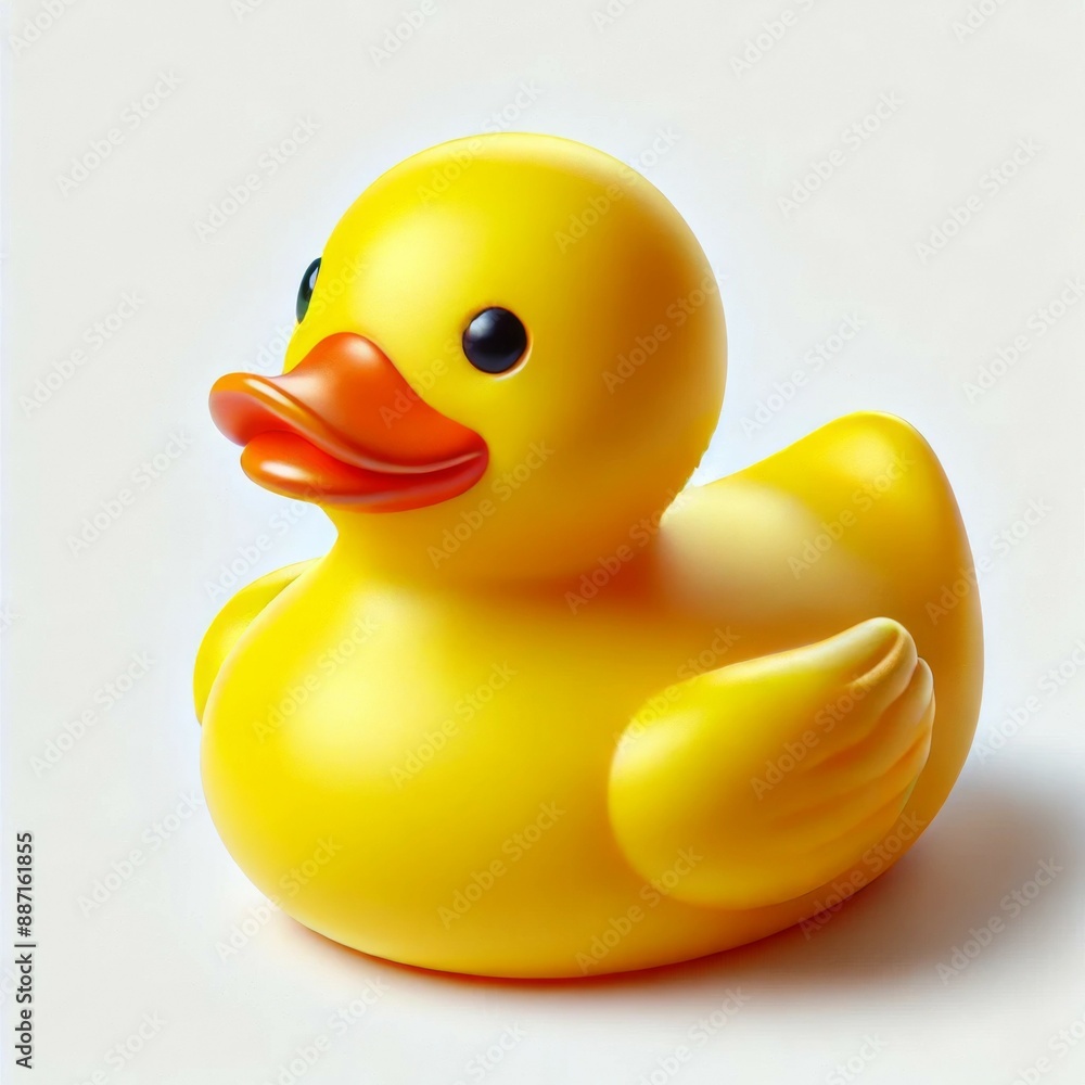Cute yellow rubber ducky Cute yellow rubber ducky