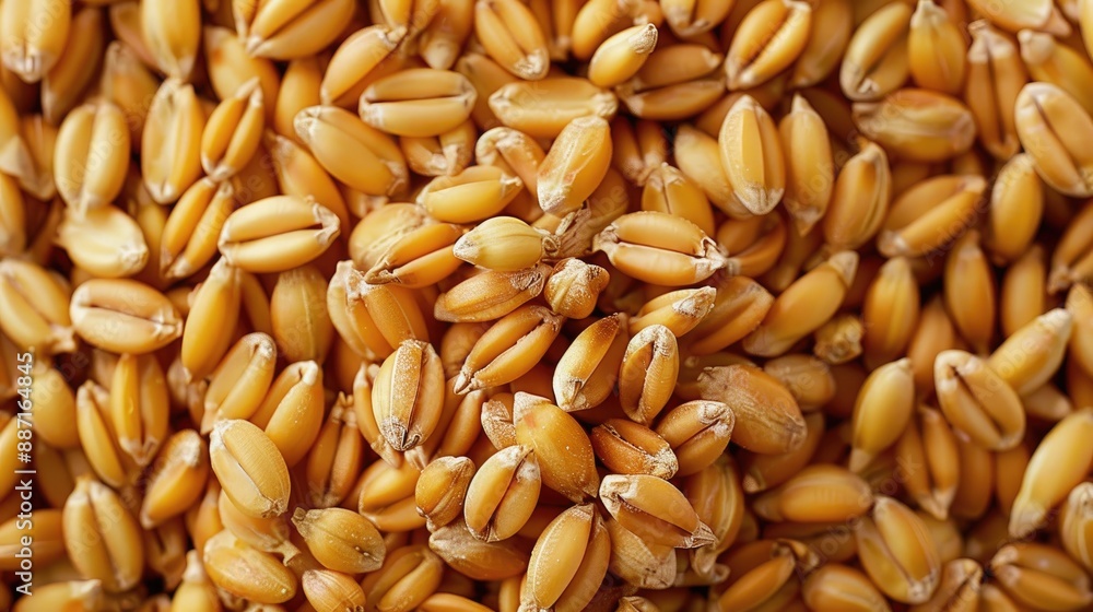 Background of unprocessed wheat kernels Background of unprocessed wheat kernels