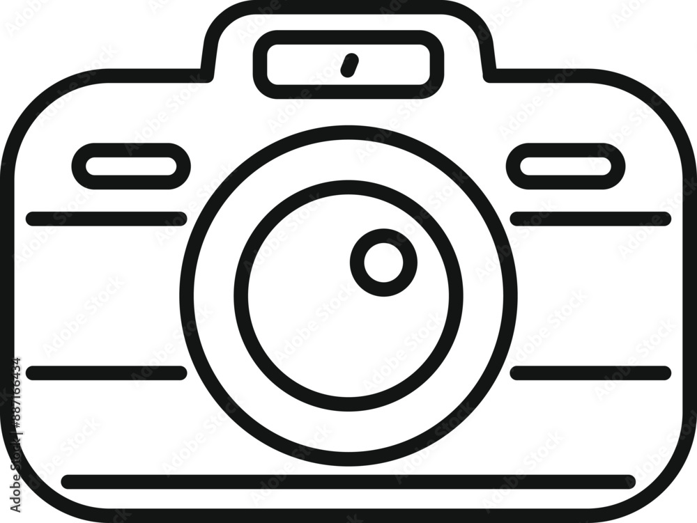 Sleek and modern digital camera, designed for capturing life's precious moments with clarity and style Sleek and modern digital camera, designed for capturing life's precious moments with clarity and style
