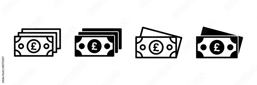 Money icon vector isolated on white background. Money vector icon. Dollar icon Money icon vector isolated on white background. Money vector icon. Dollar icon