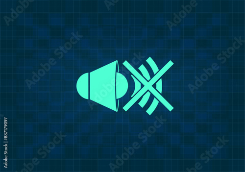 vector illustration on blue background
