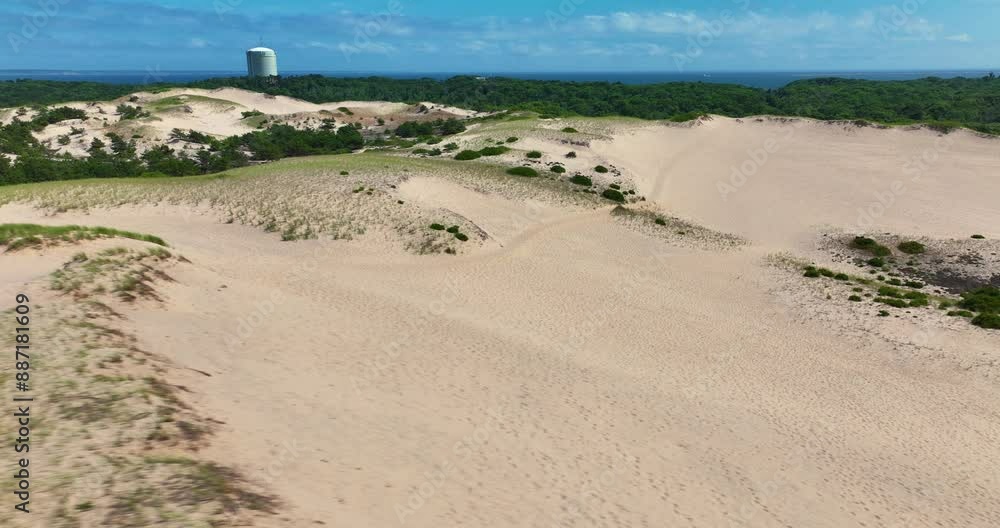 Cape Cod Dunes Provincetown Aerial Video Cape Cod Dunes Provincetown Aerial Video