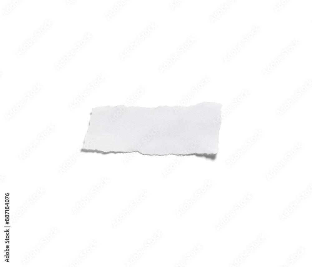 White Torn paper piece isolated on background ripped Vector illustration White Torn paper piece isolated on background ripped Vector illustration