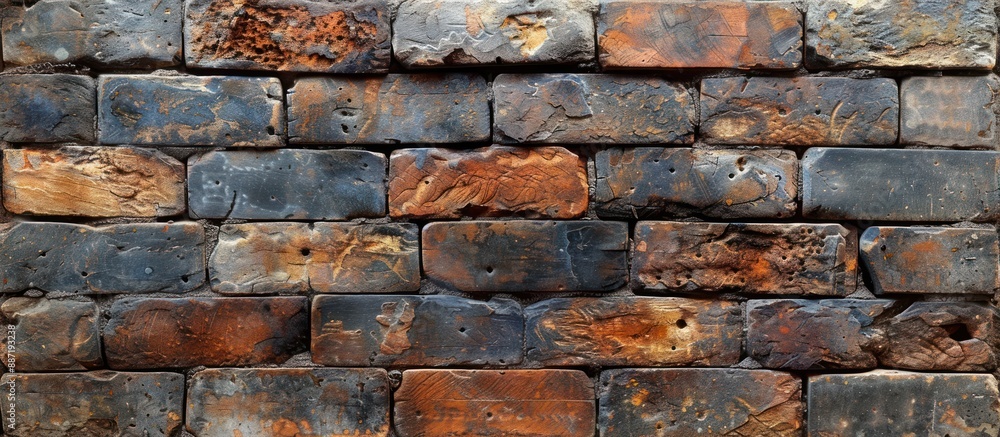 Obraz premium Weathered Brick Wall