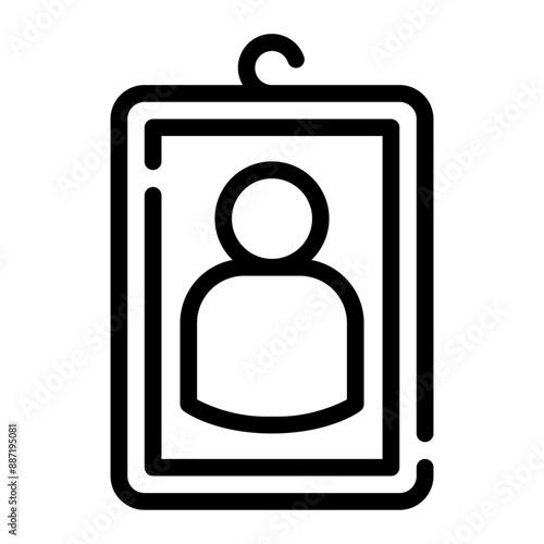 identity line icon