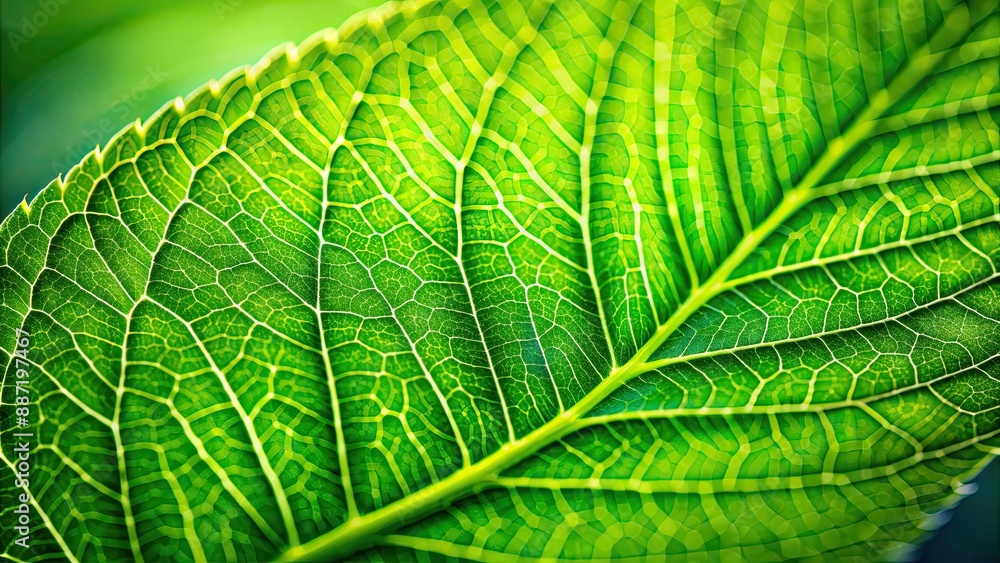 Close-up of a vibrant green leaf background, leaves, nature, plant, foliage, green, texture, natural, botanical Close-up of a vibrant green leaf background, leaves, nature, plant, foliage, green, texture, natural, botanical