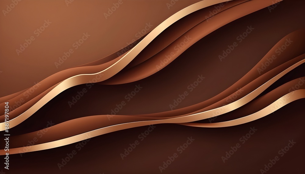 Fototapeta premium Brown Background Texture Backdrop Light Dark Chocolate Reddish Plain Clear Vintage Caramel Warm Wood