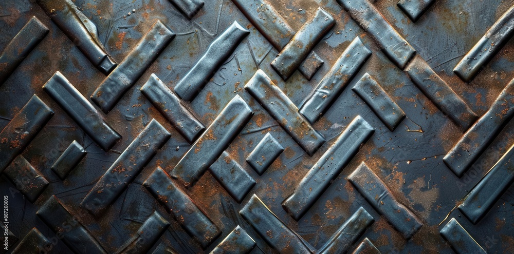 Shiny Metallic Surface. Industrial Abstract Concept Shiny Metallic Surface. Industrial Abstract Concept