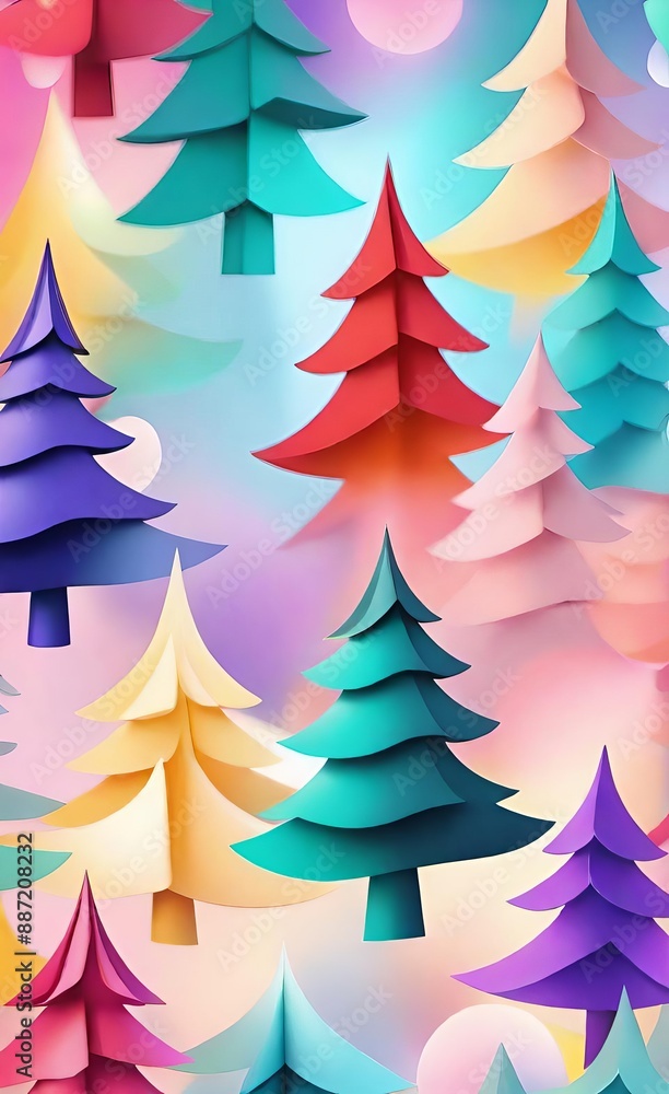 abstract christmas tree abstract christmas tree