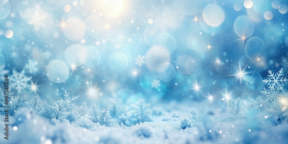 Ethereal frosty bokeh background with soft blue and white tones, capturing the serene essence of winter, perfect for cold-weather themed designs and projects. Ethereal frosty bokeh background with soft blue and white tones, capturing the serene essence of winter, perfect for cold-weather themed designs and projects.