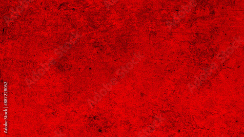 風化や経年劣化などで傷やかすれがある石・岩・コンクリートなどの壁や床のイメージの壁紙・テクスチャー・背景素材　8K UHDサイズ　レッド