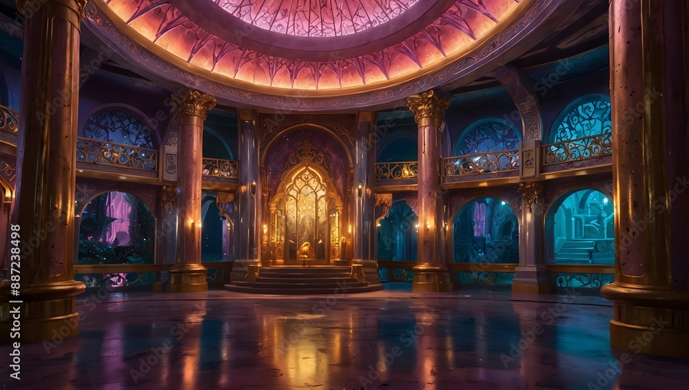 The opulent architecture of Xanadu's palace in vivid detail ai_generated The opulent architecture of Xanadu's palace in vivid detail ai_generated