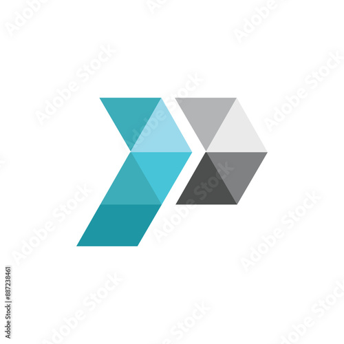 letter p logo design