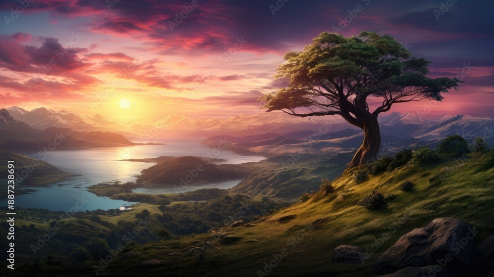 beautiful nature landscape panoramic photo beautiful nature landscape panoramic photo