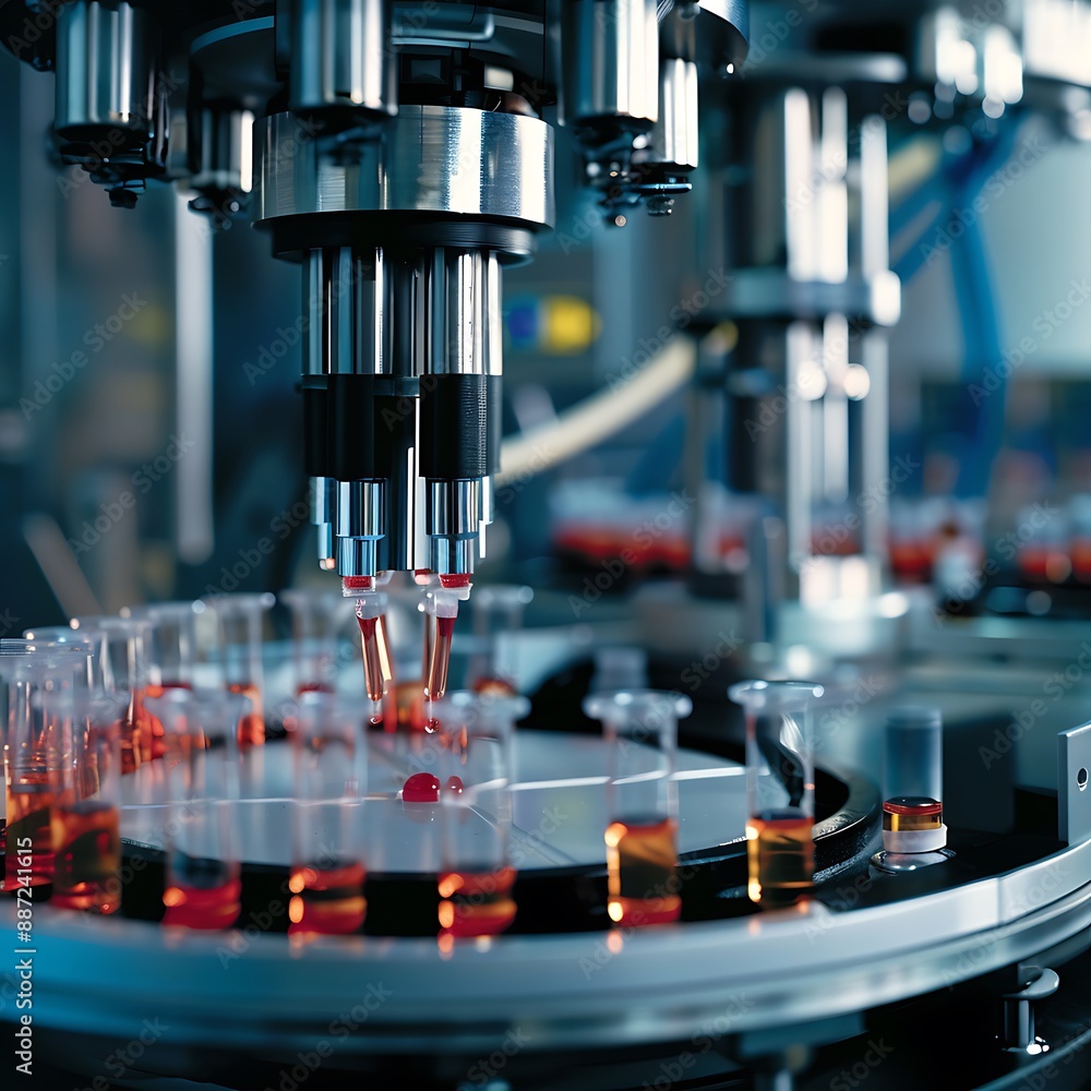 Laboratory glassware with test tubes. Scientific research and development concept. Laboratory glassware with test tubes. Scientific research and development concept.