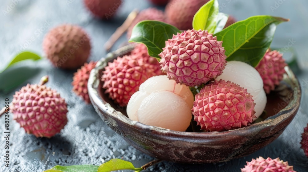 lychee. lychee.