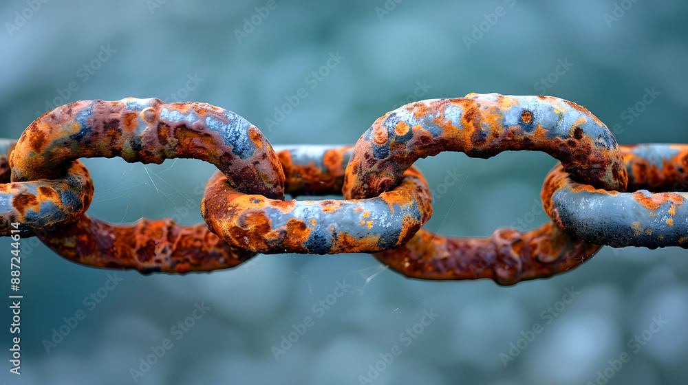 Rusty Chain Links Rusty Chain Links