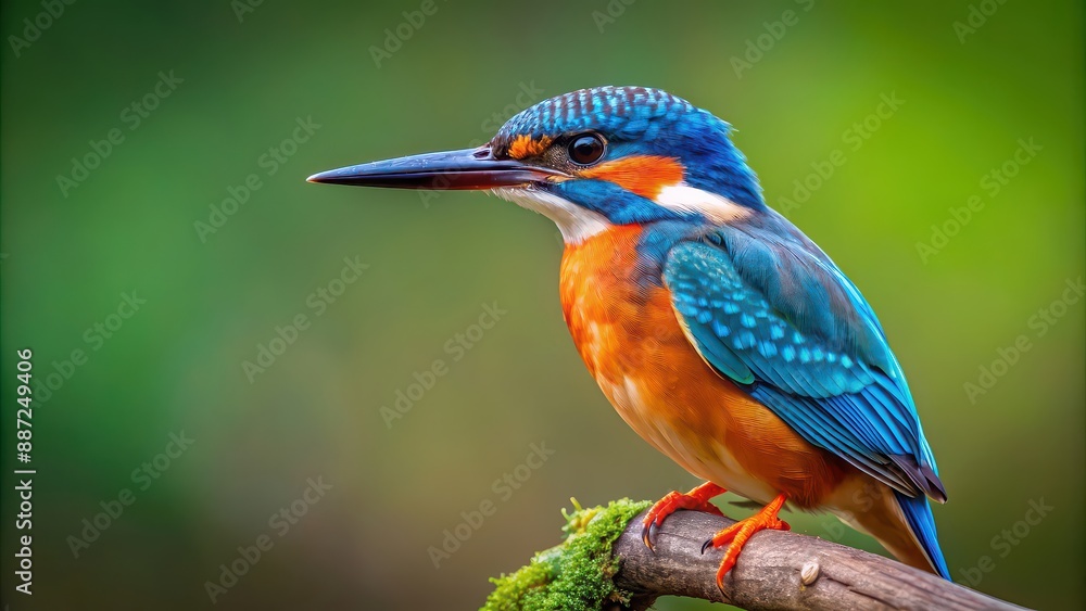 Detailed of a vibrant Common Kingfisher in its natural habitat, Kingfisher, Bird, Wildlife, Nature, Detailed,Vibrant, Colorful Detailed of a vibrant Common Kingfisher in its natural habitat, Kingfisher, Bird, Wildlife, Nature, Detailed,Vibrant, Colorful