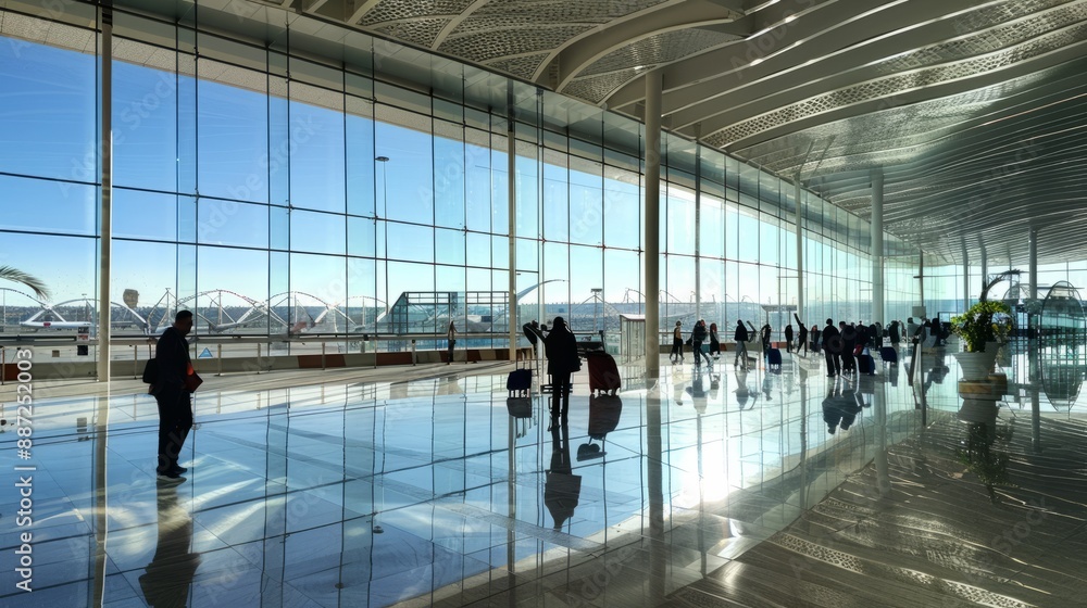 People in the airport. stock photo Airport, Airport Departure Area, Istanbul, Passenger, Crowd of People People in the airport. stock photo Airport, Airport Departure Area, Istanbul, Passenger, Crowd of People