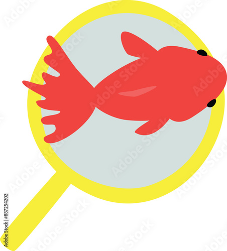 金魚すくい　塗りのみ
